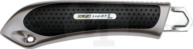 OLFA нож с выдвижным сегментированным лезвием, винтовой фиксатор, 18мм OL-LTD-L-LFB