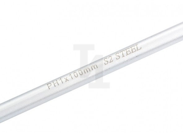 Отвертка PH1 x 100 мм, S2, трехкомпонентная ручка Gross 12140