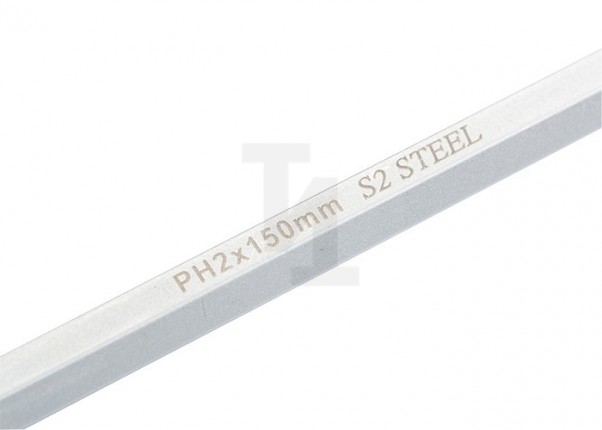 Отвертка PH2 x 150 мм, S2, трехкомпонентная ручка Gross 12145