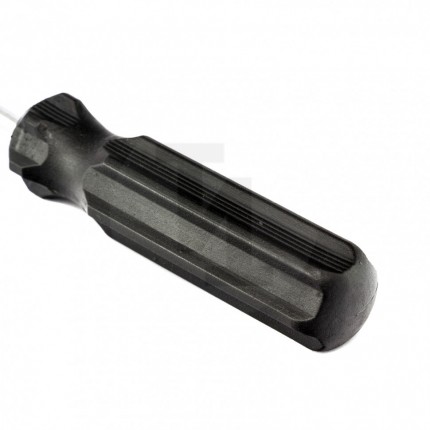 Отвертка SL4 х 75 мм, углеродистая сталь, черная пластиковая рукоятка Sparta 13203