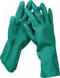 Перчатки KRAFTOOL маслобензостойкие, нитриловые, повышенной прочности, с х/б напылением, размер XL