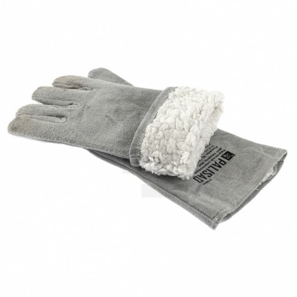 Перчатки спилковые с манжетой для садовых и строительных работ, утолщенные, размер XL// Palisad 679055