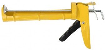 Пистолет для герметика STAYER "STANDARD" 0660, полукорпусной, гладкий шток, 310мл