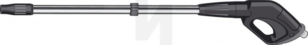 Пистолет высокого давления, ЗУБР 70410-375, 375 серии для минимоек от 70 до 250 Атм 70410-375