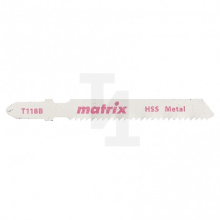 Полотна для электролобзика  по металлу, 3 шт,T118B, 50 x 2 мм, HSS Matrix 78229