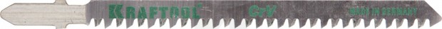Полотна KRAFTOOL, T234X, для эл/лобзика, Cr-V, по дереву, фанере, ДВП, чист. рез, EU-хвост., шаг 2-3мм, 90мм, 2шт 159506-U