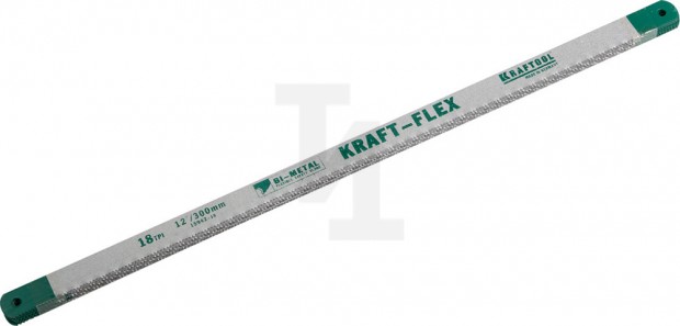 Полотно "KRAFT-FLEX" по металлу, KRAFTOOL 15942-18-S50, Bi-Metal, 18TPI, 300 мм, 50 шт 15942-18-S50