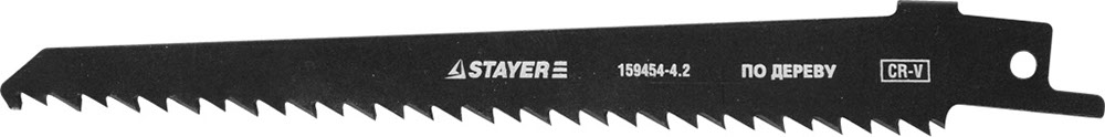 Полотно STAYER "PROFI" S644D для сабел эл. ножовки Cr-V,быстр,чистый,прям и фигур рез по дереву,фанере,ДСП,пластику