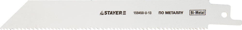 Полотно STAYER "PROFI" S922VF к саб эл.ножов Bi-Met,универс c перем шаг зубьев,дер с гвозд,метал,пласт,рез труб до 2"