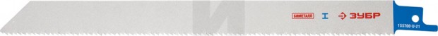 Полотно ЗУБР "ЭКСПЕРТ" S1122VF к саб эл.ножов Bi-Met,универс. с перем.шаг зуб, трубы до 4",210/1,8-2,5мм 155700-U-21