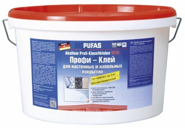 PUFAS Профи клей для настенных и напольных покрытий 3 кг 8702092