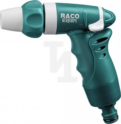 RACO 481C плавная регулировка, пистолет поливочный пластиковый с TPR 4255-55/481C