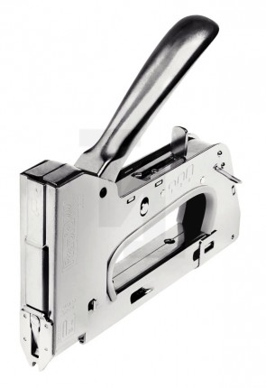 RAPID R36E степлер (скобозабиватель) ручной для кабеля 6 мм, тип 36 (10-14 мм). Cтальной корпус. Легкое трехпозиционное сжатие рукоятки ( -40%) 5000070