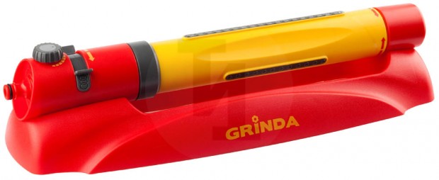 Распылитель GRINDA осциллирующий из ударопрочной пластмассы, 3-х позиционный, 6-12-19 отверстий 427689