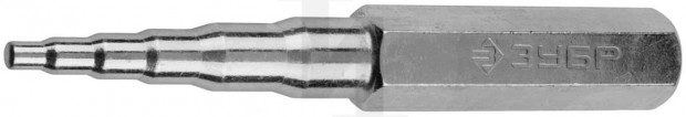 Расширитель-калибратор ЗУБР "МАСТЕР" для муфт под пайку труб из цветных металлов d 8, 10, 12, 15, 18 мм 23657-18