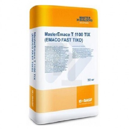 Ремонтная смесь безусадочная тиксотропная MasterEmaco Т 1100 Tix W (зимняя)  30 кг MBCC 50230498
