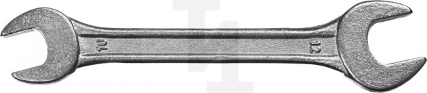 Рожковый гаечный ключ 10 x 12 мм, СИБИН 27014-10-12_z01