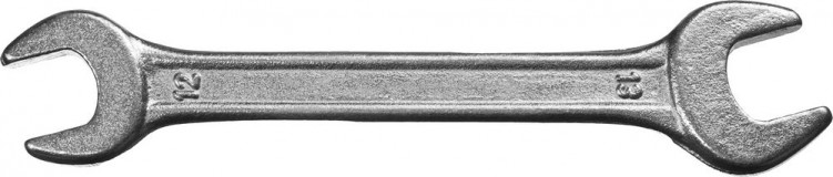 Рожковый гаечный ключ 12 x 13 мм, СИБИН
