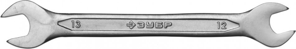 Рожковый гаечный ключ 12 x 13 мм, ЗУБР
