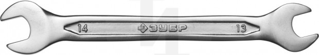 Рожковый гаечный ключ 13 x 14 мм, ЗУБР 27010-13-14_z01