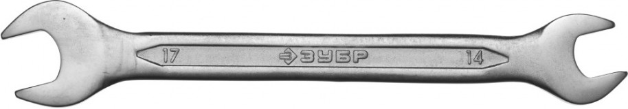 Рожковый гаечный ключ 14 x 17 мм, ЗУБР