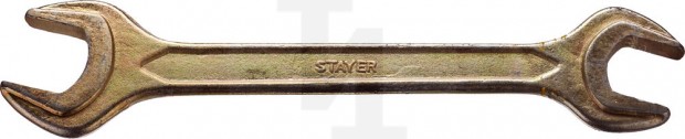 Рожковый гаечный ключ 27 x 30 мм, STAYER 27038-27-30