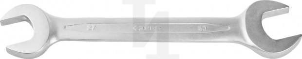 Рожковый гаечный ключ 27 x 30 мм, ЗУБР 27010-27-30