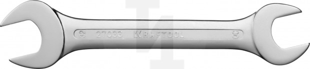 Рожковый гаечный ключ 30 х 32 мм, KRAFTOOL 27033-30-32