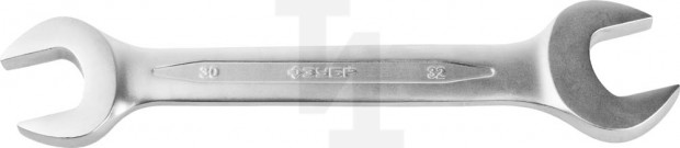 Рожковый гаечный ключ 30 x 32 мм, ЗУБР 27010-30-32