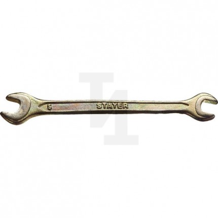 Рожковый гаечный ключ 6 x 7 мм, STAYER 27038-06-07