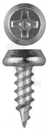 Саморезы КЛМ-Ц для листового металла, 11 х 3.5 мм, 1 200 шт, оцинкованные, ЗУБР 4-300121-35-11