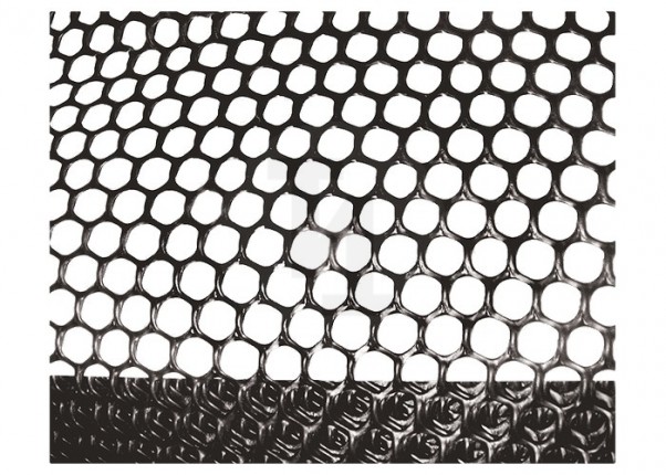 Сетка газонная в рулоне 1,6 х 30 м, ячейка 9 х 9 мм, черная Россия 