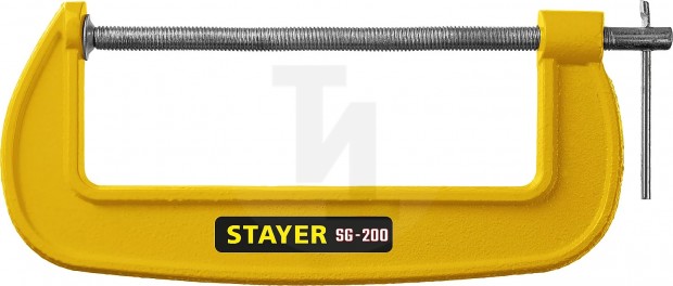 SG-200 струбцина тип G 200 мм, STAYER 3215-200_z02