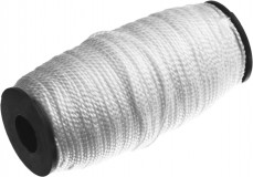 Шнур кручёный полипропиленовый СИБИН, диаметр - 1,5 мм, длина - 100 м (катушка), 29 кгс