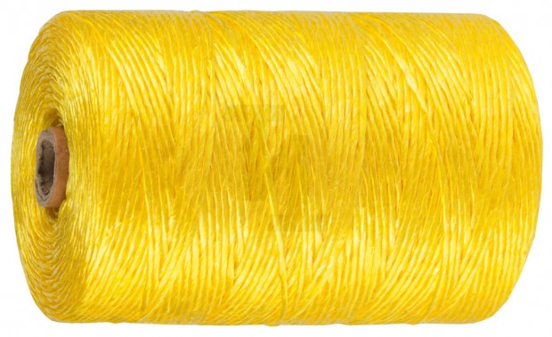 Шпагат ЗУБР многоцелевой полипропиленовый, желтый, d=1,8 мм, 110 м, 50 кгс, 1,2 ктекс 50037-110