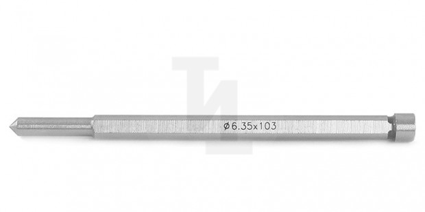 Штифт-выталкиватель L50 (6,34х103 мм) для фрез HSS 12-100 мм Messer 19-50-999