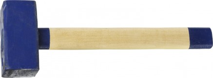 СИБИН 3 кг кувалда с деревянной удлинённой рукояткой
