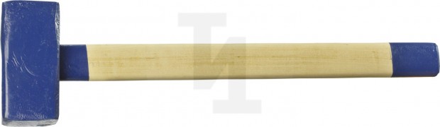 СИБИН 5 кг кувалда с деревянной удлинённой  рукояткой 20133-5