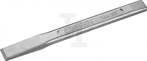 СИБИН зубило слесарное по металлу, 26х300 мм 21065-300