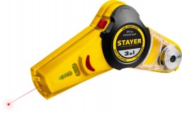 STAYER Drill Assistant уровень с приспособлением для сверления, 7м, точн. +/-1,5 мм/м