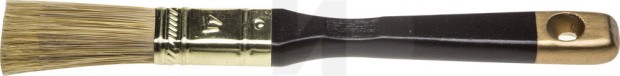 STAYER "KANEKARON-EURO". Кисть плоская, искусственная щетина, деревянная ручка, 20мм 0106-020
