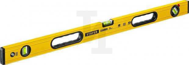 STAYER LEADER 800 мм уровень строительный фрезерованный 3466-080_z01