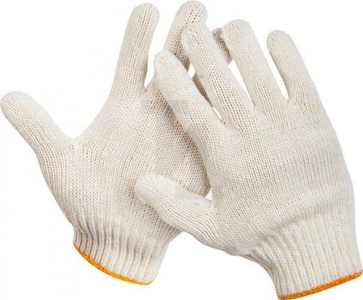 STAYER STANDARD, размер L-XL, перчатки рабочие для тяжелых работ без покрытия, х/б 7 класс 11402-XL