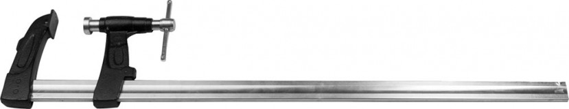 Струбцина KRAFTOOL тип "F", с мультипликаторной прижимной втулкой, 125х1000 мм