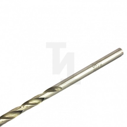 Сверло по металлу, 4,5 х 126 мм, полированное, удл, HSS, 10 шт, цилиндрический хвостовик Matrix 715045
