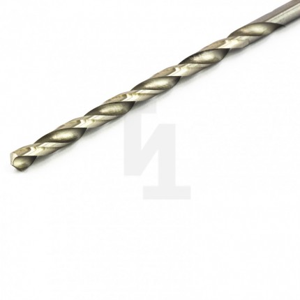 Сверло по металлу 4,8 х 132 мм, полированное, удл, HSS, 10 шт, цилиндрический хвостовик Matrix 715048
