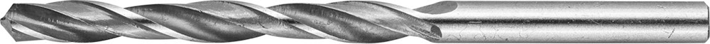 Сверло по металлу, сталь Р6М5, класс В, ЗУБР 4-29621-093-5.7, d=5,7 мм