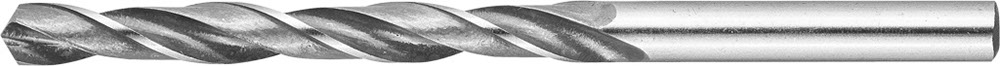 Сверло по металлу, сталь Р6М5, класс В, ЗУБР 4-29621-101-6.2, d=6,2 мм