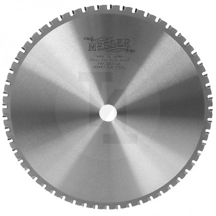 Твердосплавный диск для резки высокоуглеродистой стали 305мм Messer 10-40-306