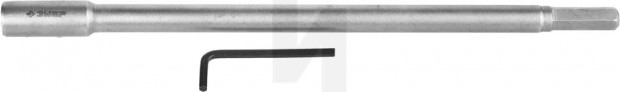Удлинитель для сверла Левиса с хвостовиком 12мм, ЗУБР Мастер 2953-12-300, HEX 12,5, L=300мм 2953-12-300